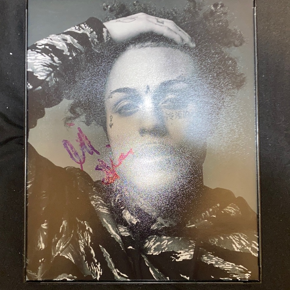 Lil skies signed poster